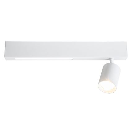 LED Reflektor MAGNET LED/5W/230V + 1xGU10/60W 3000/4000K bela