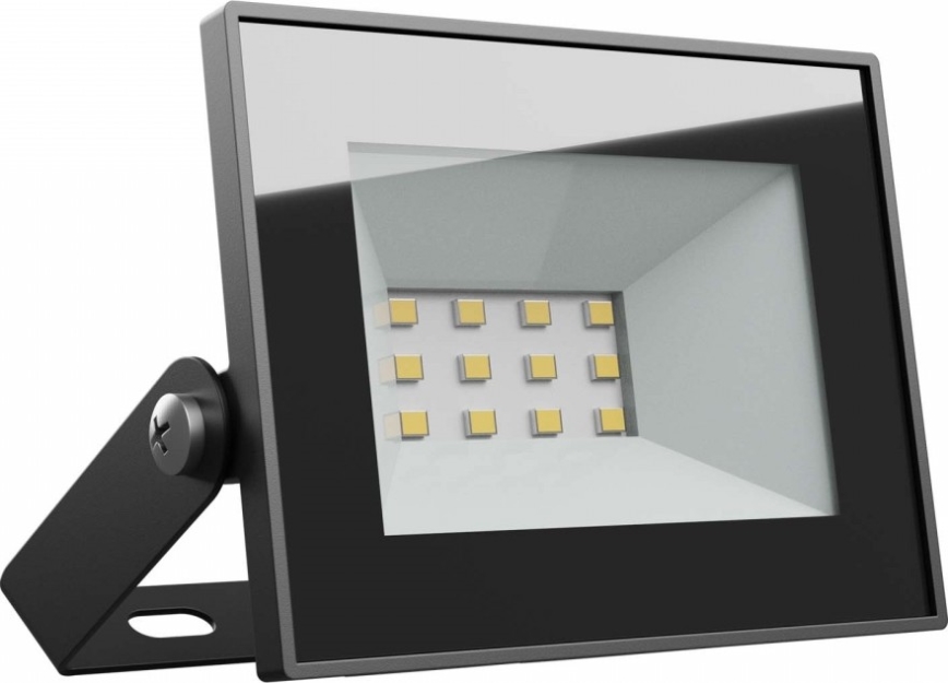LED Reflektor NOCTIS LUX 4 LED/10W/230V 4000K IP65 črna
