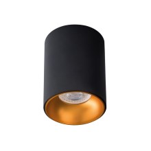 LED Reflektor RITI 1xGU10/10W/230V črna/zlata