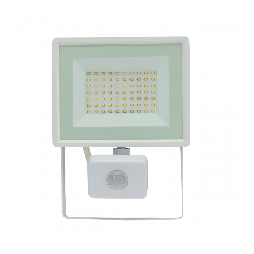 LED reflektor s senzorjem gibanja NOCTIS LUX 3 LED/50W/230V 4000K IP44 bela