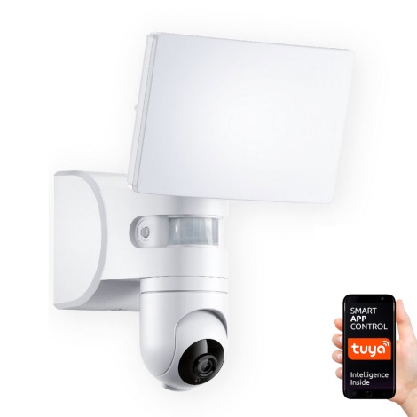 LED Reflektor s senzorjem in kamero LED/23W/230V IP44 Wi-fi Tuya