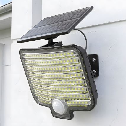 LED reflektor s senzorjem in solarnim panelom ALEX LED/5,5W/3,7V 1200 mAh IP44