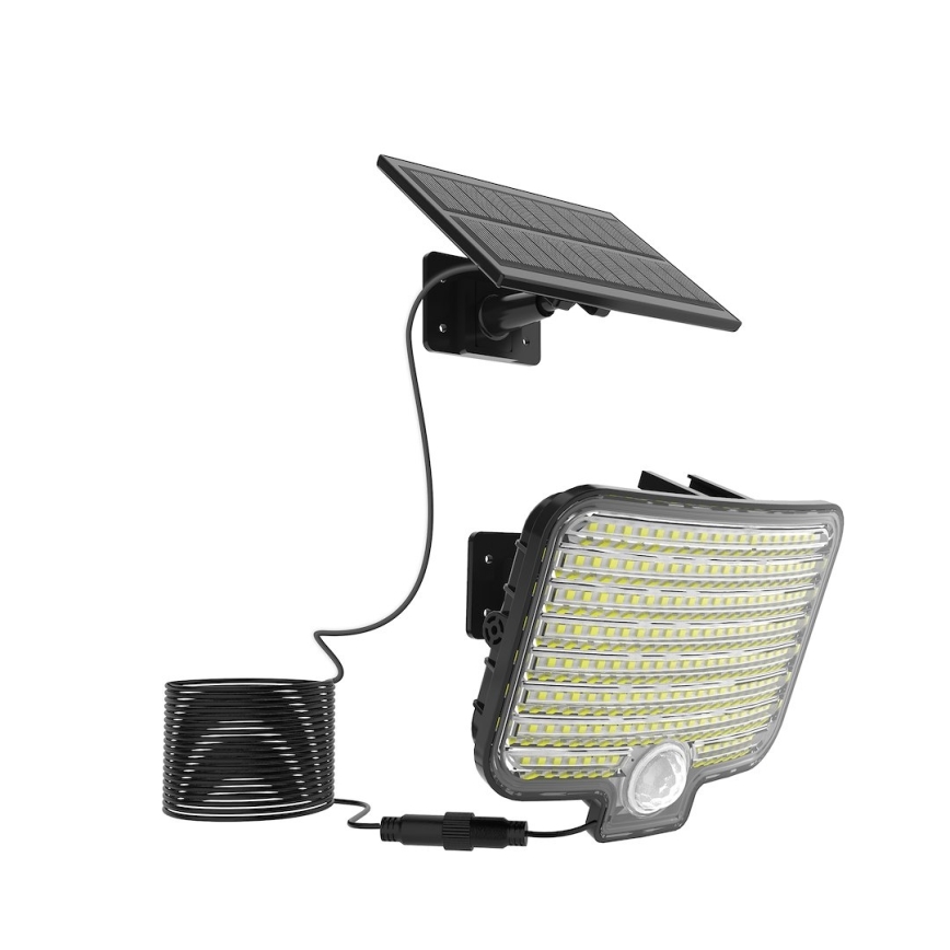 LED reflektor s senzorjem in solarnim panelom ALEX LED/5,5W/3,7V 1200 mAh IP44