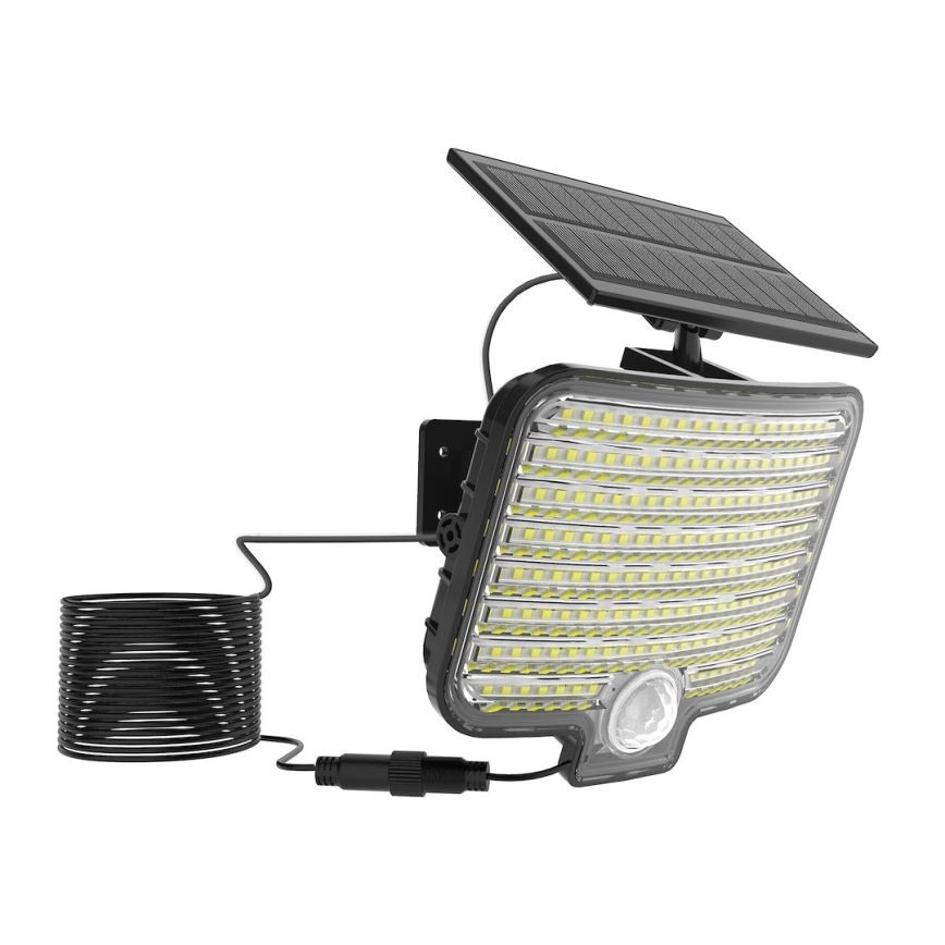 LED reflektor s senzorjem in solarnim panelom ALEX LED/5,5W/3,7V 1200 mAh IP44