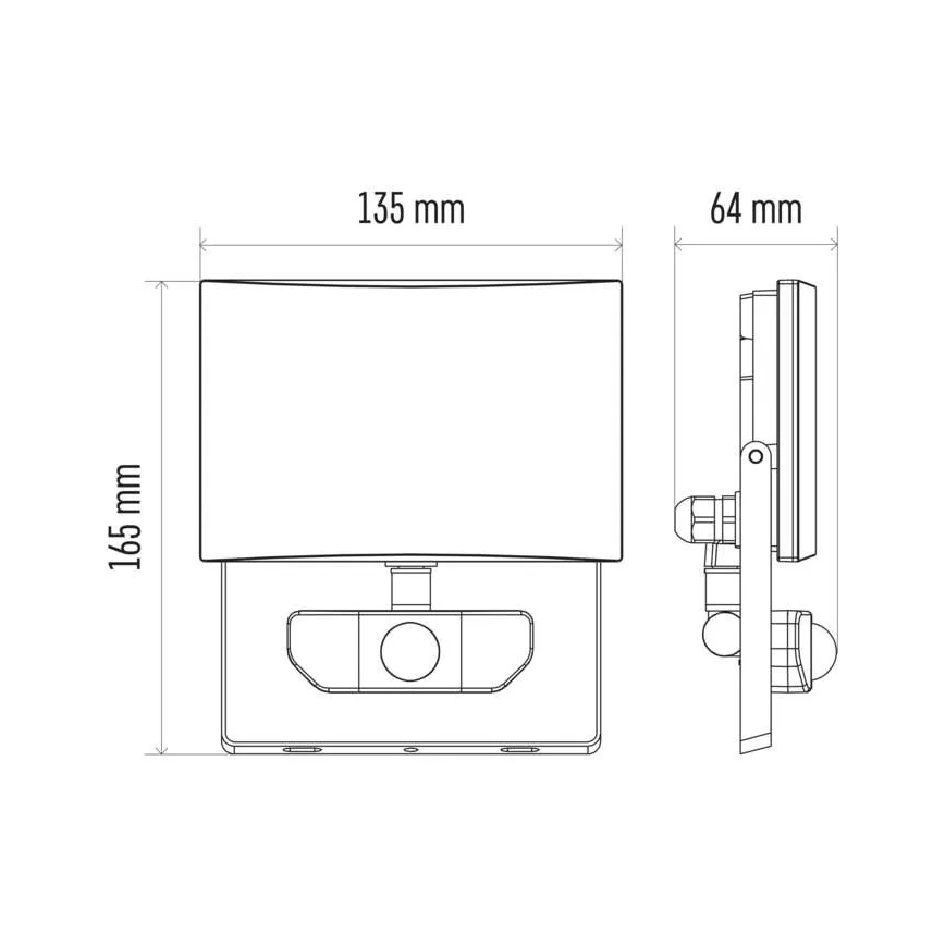 LED Reflektor s senzorjem LED/20W/230V IP54