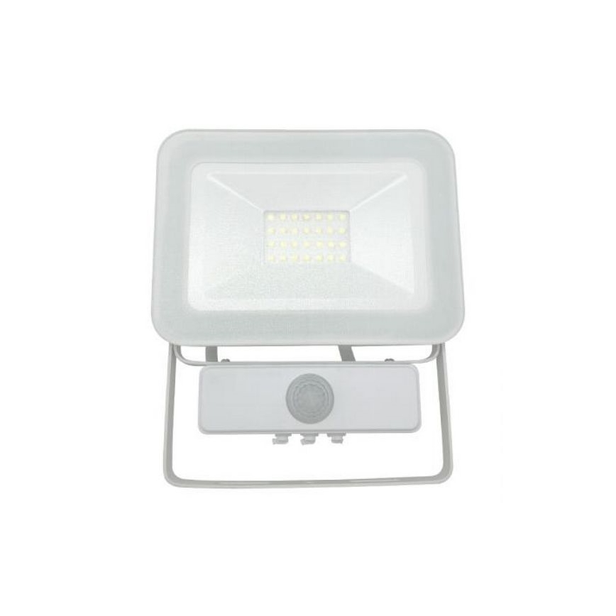 LED Reflektor s senzorjem LED/20W/265V 1800lm bílá IP65