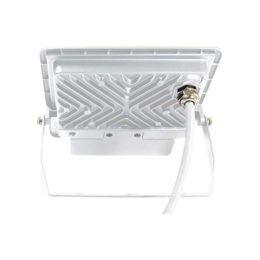 LED Reflektor s senzorjem LED/50W/230V 4000K IP65 bela