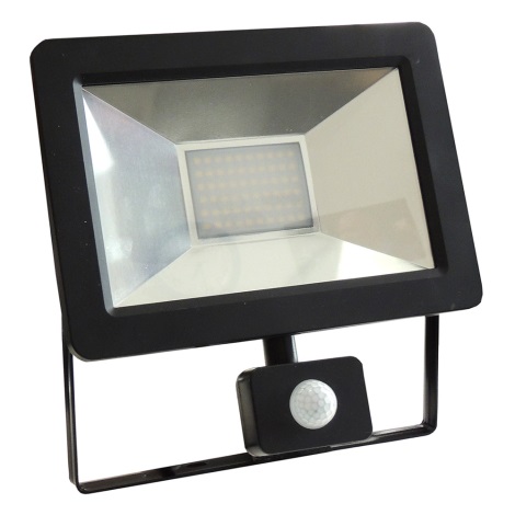 LED Reflektor s senzorjem NOCTIS 2 SMD LED/30W/230V IP44 1950lm črn