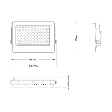 LED Reflektor s solarnim panelom FOCUS 60W/10000 mAh 3,2V 6000K IP65 + Daljinski upravljalnik