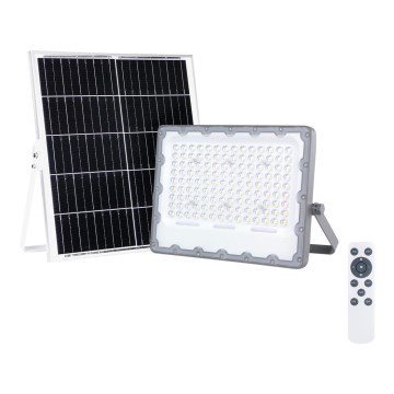 LED reflektor s sončnim panelom FOCUS LED/100W/15000 mAh 3,2V 6000K IP65 + daljinski upravljalnik