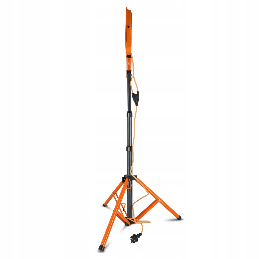 LED reflektor s stojalom 2xLED/100W/230V 4500K IP65 oranžna