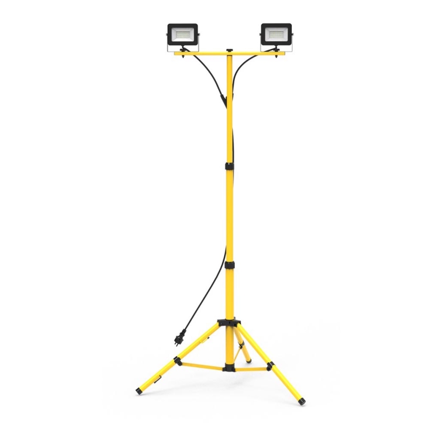 LED Reflektor s stojalom 2xLED/30W/230V 4000K IP44