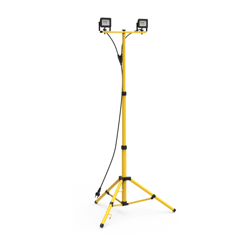 LED Reflektor s stojalom 2xLED/30W/230V 4000K IP44