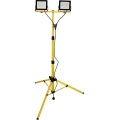 LED reflektor s stojalom 2xLED/30W/230V 6500K IP65 rumena