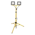 LED reflektor s stojalom 2xLED/50W/230V 6500K IP65 rumene barve