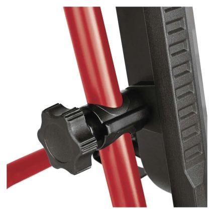 LED reflektor s stojalom ELION LED/100W/230V 4000K IP65 rdeča/črna