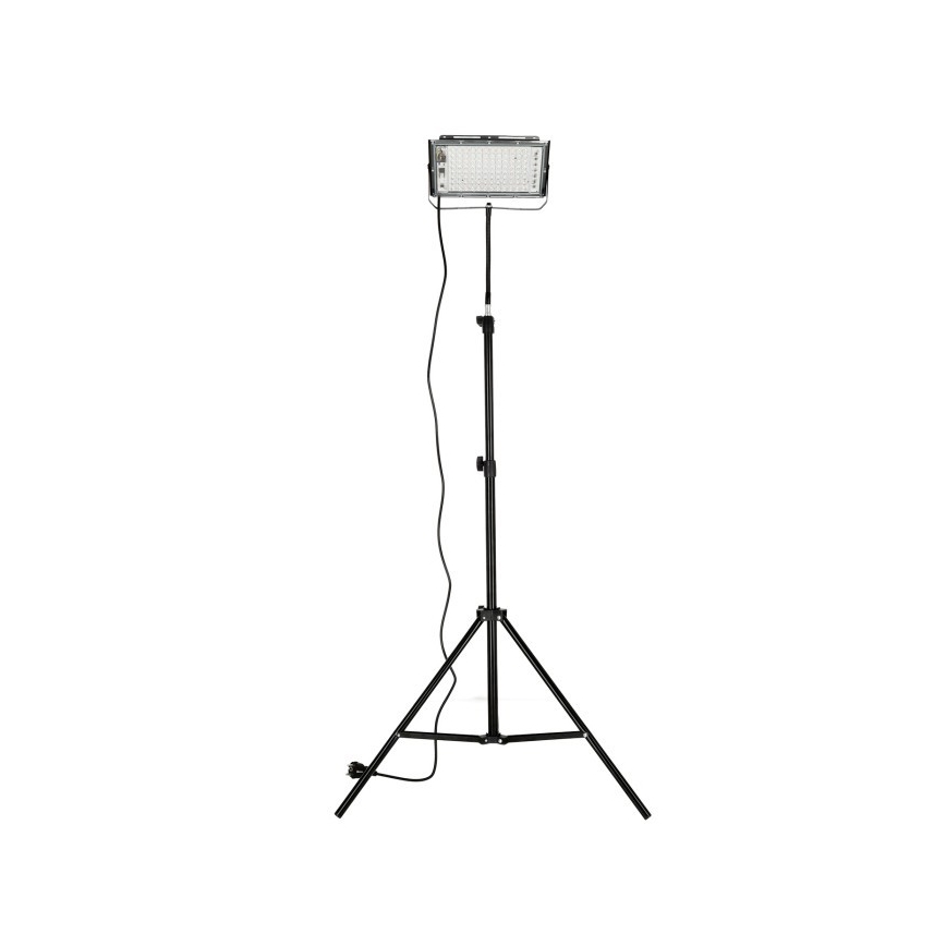 LED Reflektor s stojalom za gojenje rastlin FIRON LED/45W/230V IP54 črna