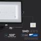 LED Reflektor SAMSUNG CHIP LED/100W/230V IP65 3000K črn