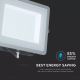 LED Reflektor SAMSUNG CHIP LED/100W/230V IP65 3000K siv