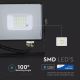 LED Reflektor SAMSUNG CHIP LED/10W/230V IP65 3000K črn