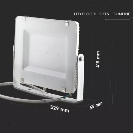 LED Reflektor SAMSUNG CHIP LED/300W/230V 4000K IP65 bel