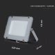 LED Reflektor SAMSUNG CHIP LED/300W/230V 4000K IP65 siv