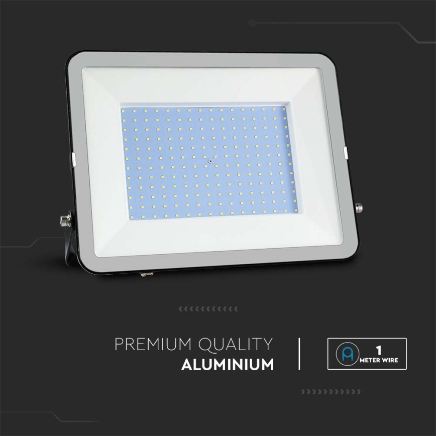 LED Reflektor SAMSUNG CHIP LED/300W/230V 6500K IP65 črna
