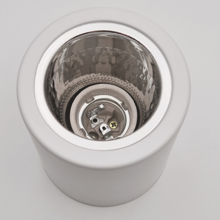 LED Reflektor TACO 1xE27/15W/230V bela