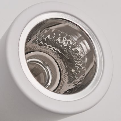 LED Reflektor TACO 1xE27/15W/230V bela