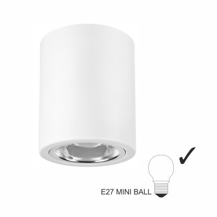 LED Reflektor TACO 1xE27/15W/230V bela