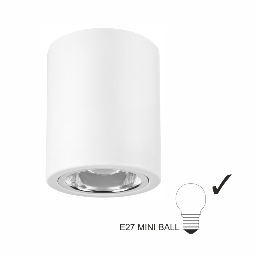 LED Reflektor TACO 1xE27/15W/230V bela