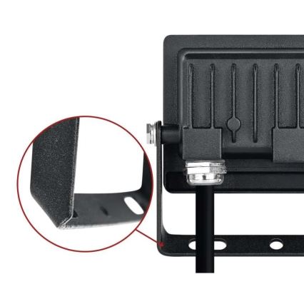 LED reflektor TAMBO EVO LED/10W/230V 4000K IP65 črna