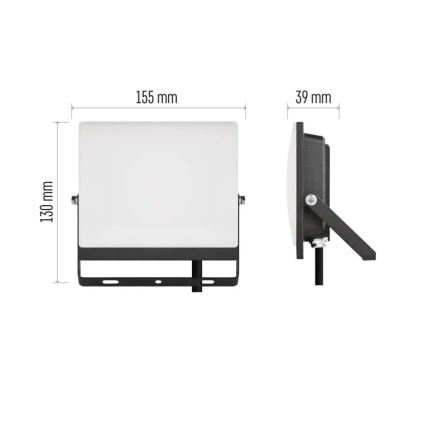 LED reflektor TAMBO EVO LED/30W/230V 4000K IP65 črna