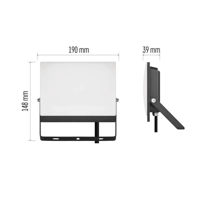LED reflektor TAMBO EVO LED/50W/230V 4000K IP65 črna