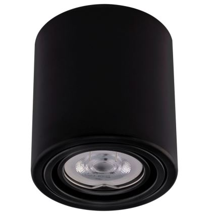 LED Reflektor TUBA 1xGU10/5W/230V 2700K črn