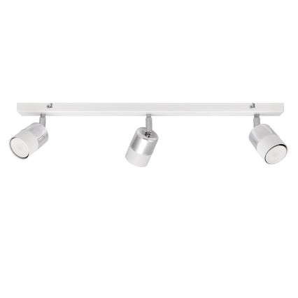 LED Reflektor TUBSSON 3xGU10/4,8W/230V bela/sijajni krom