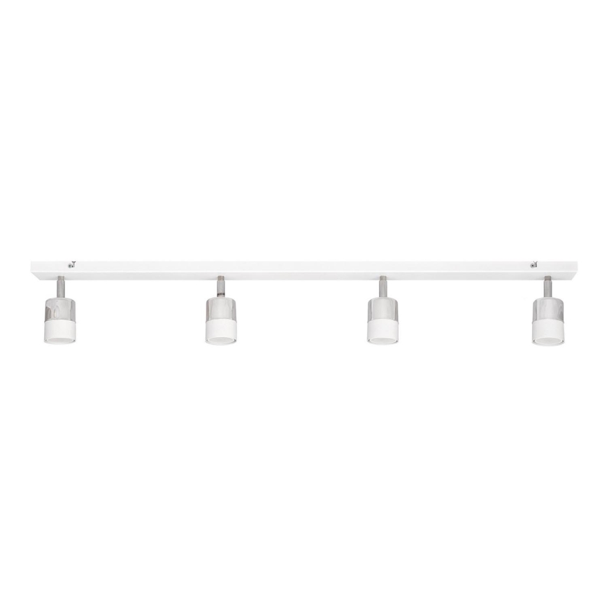 LED Reflektor TUBSSON 4xGU10/4,8W/230V bela/sijajni krom