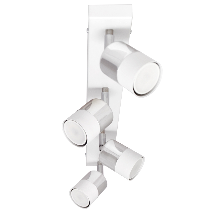LED Reflektor TUBSSON 4xGU10/4,8W/230V bela/sijajni krom