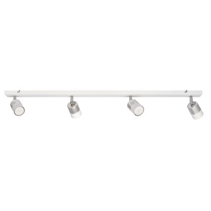 LED Reflektor TUBSSON 4xGU10/4,8W/230V bela/sijajni krom