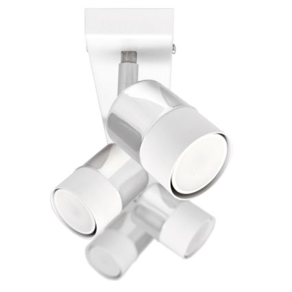 LED Reflektor TUBSSON 4xGU10/4,8W/230V bela/sijajni krom