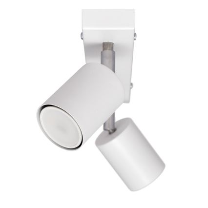 LED Reflektor TUNE 2xGU10/4,8W/230V bela
