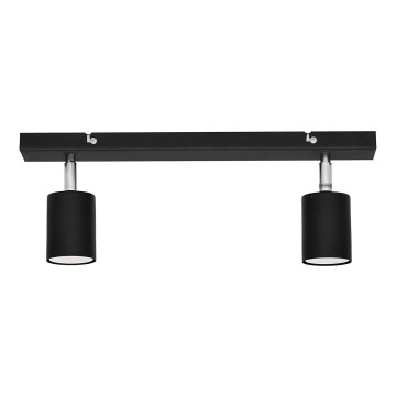 LED Reflektor TUNE 2xGU10/4,8W/230V črna