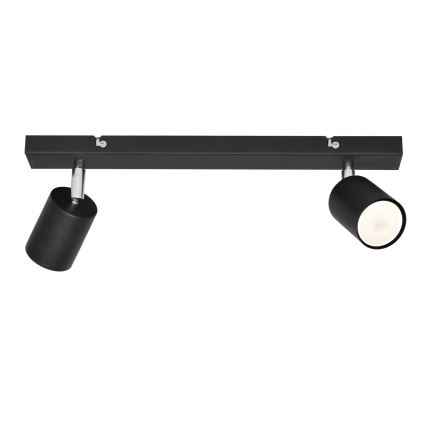 LED Reflektor TUNE 2xGU10/4,8W/230V črna