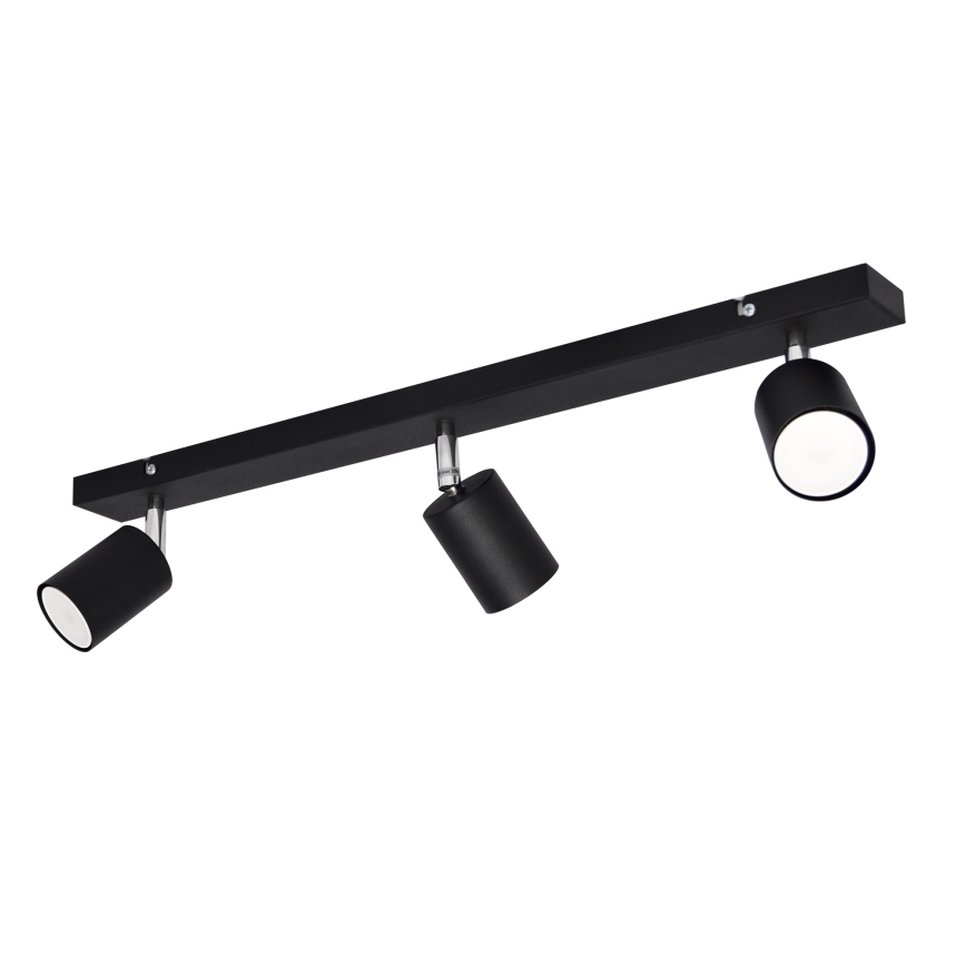 LED Reflektor TUNE 3xGU10/4,8W/230V črna