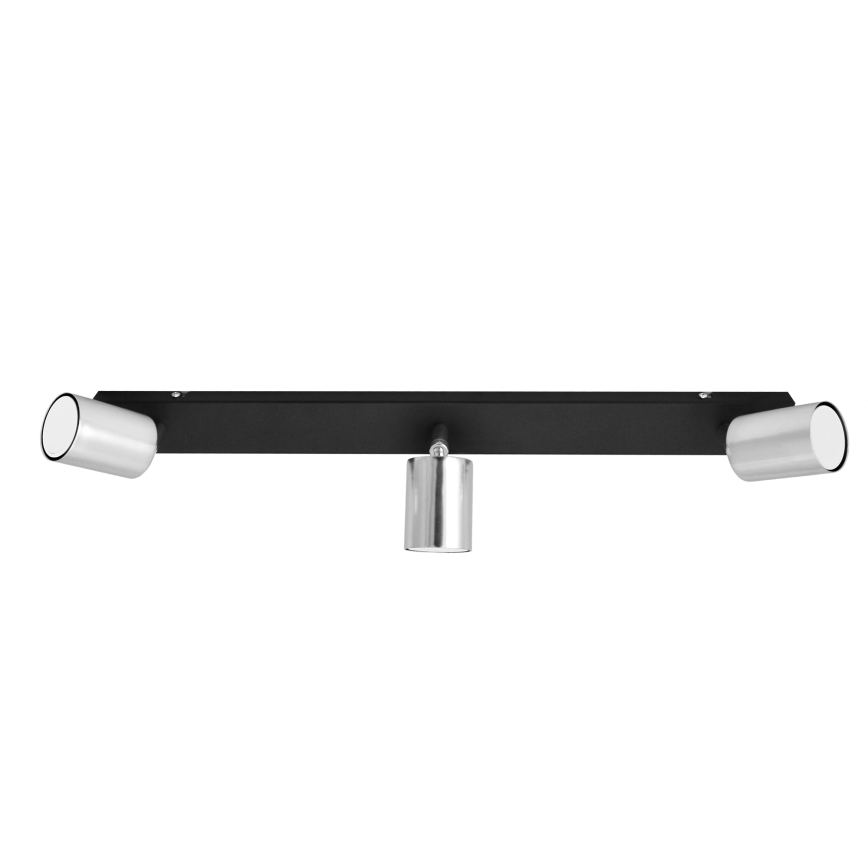LED Reflektor TUNE 3xGU10/4,8W/230V mat krom/črna