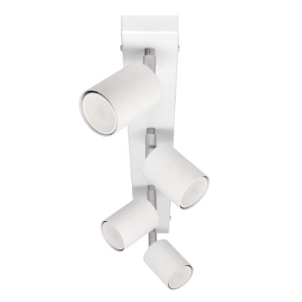 LED Reflektor TUNE 4xGU10/4,8W/230V bela
