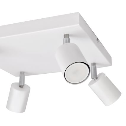 LED Reflektor TUNE 4xGU10/4,8W/230V bela