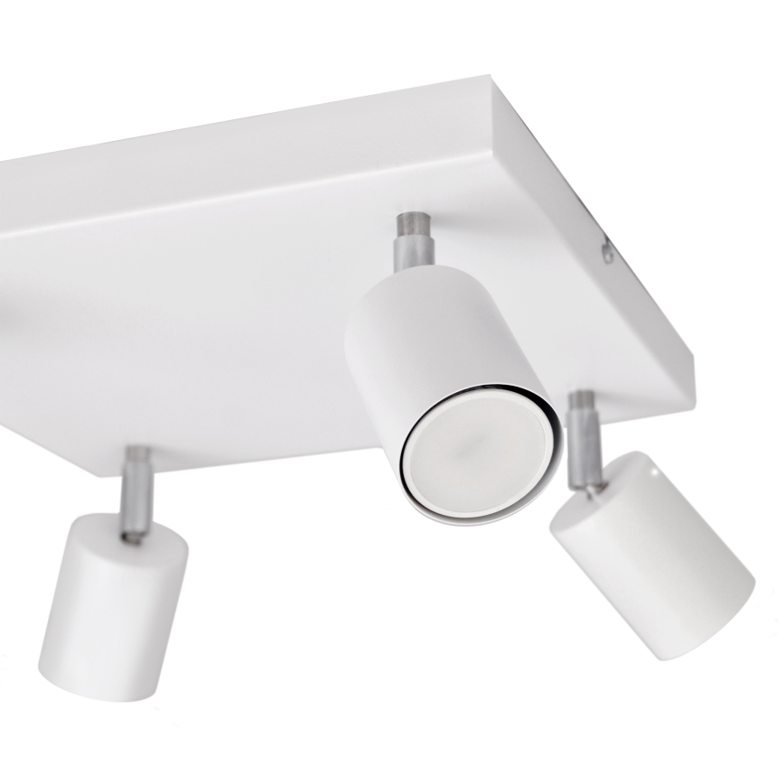 LED Reflektor TUNE 4xGU10/4,8W/230V bela