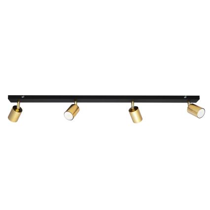 LED Reflektor TUNE 4xGU10/4,8W/230V zlata/črna