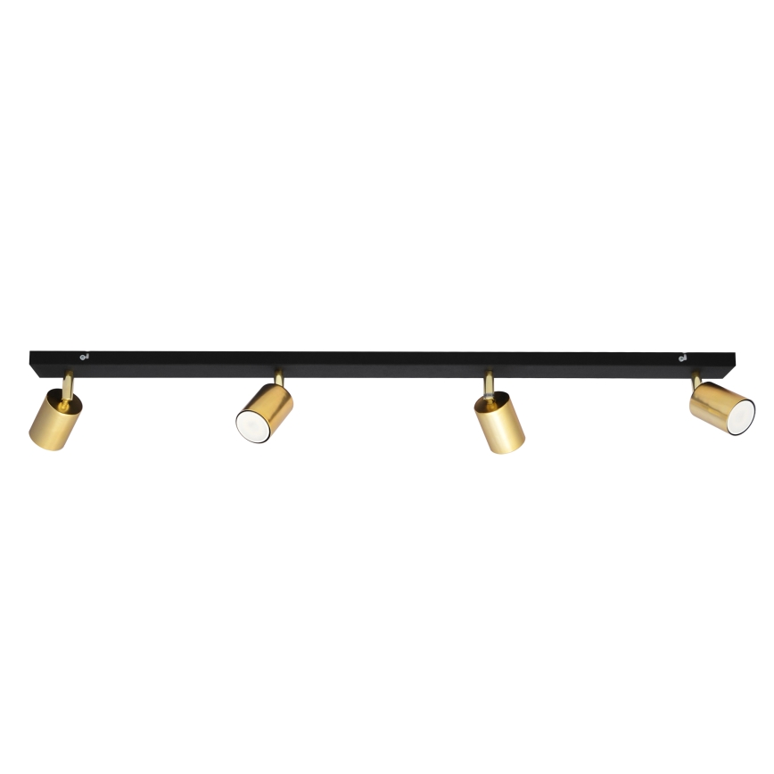 LED Reflektor TUNE 4xGU10/4,8W/230V zlata/črna